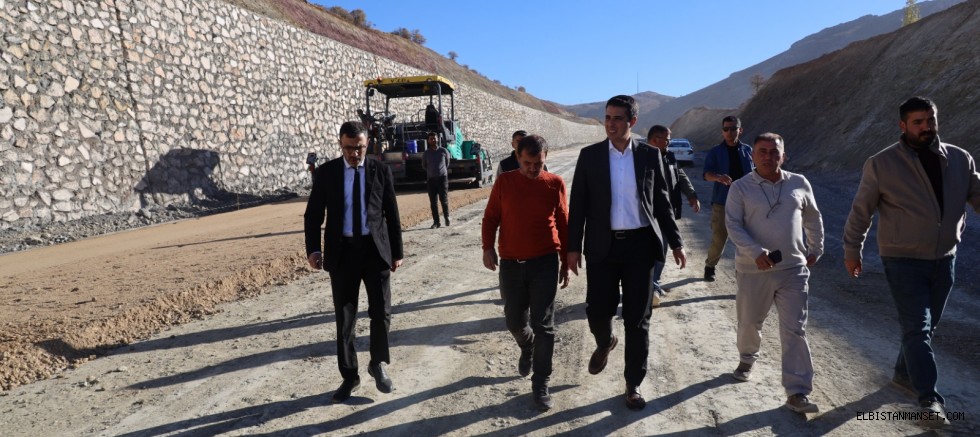 Elbistan'da Ulaşım Konforunu Artıracak Kritik İnceleme: Kaymakam Demirel Çalışmaları Yerinde Gördü