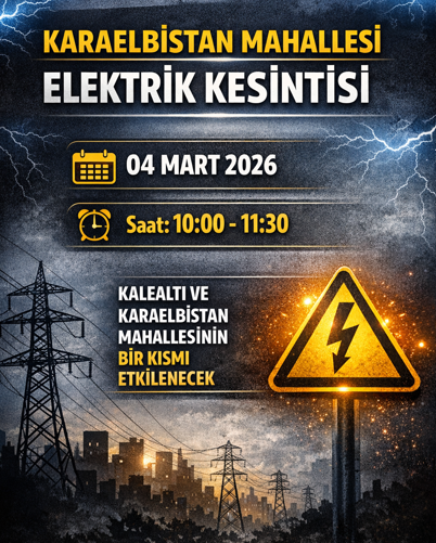 ELBİSTAN AKEDAŞ Elektrik Dağıtım A.Ş., Kahramanmaraş’ın Elbistan ilçesine bağlı Karaelbistan