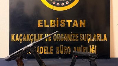 Afşin ilçesinde gerçekleştirilen başarılı operasyon kapsamında çok sayıda silah, mühimmat