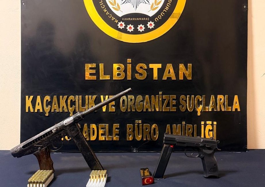 Afşin ilçesinde gerçekleştirilen başarılı operasyon kapsamında çok sayıda silah, mühimmat