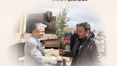 Elbistan Belediyesi, doğaya katkı sağlamak ve yeşil alanları artırmak amacıyla