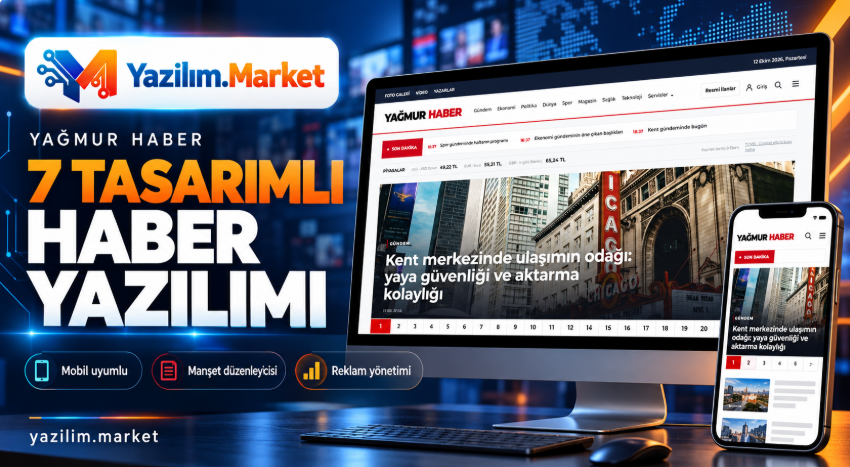 Haber yazılımı seçerken yayıncıların ihtiyacı, haberleri ekleyebilecekleri bir yönetim panelinin